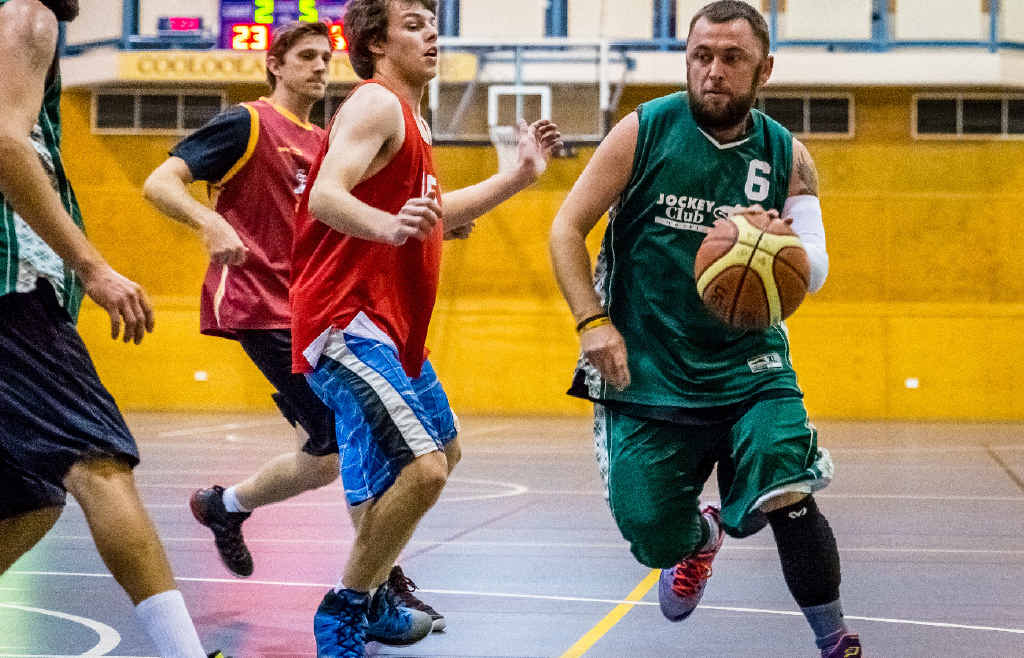 NOTHING BUT NET: Nathan Kirwan moves in for a lay-up. NOTHING BUT NET: Nathan Kirwan moves in for a lay-up.